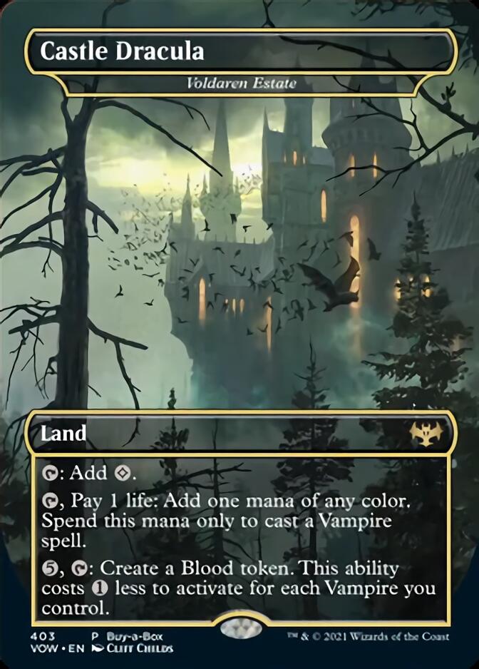 Voldaren Estate - Castle Dracula (Buy-A-Box) [Innistrad: Crimson Vow] | Mindsight Gaming