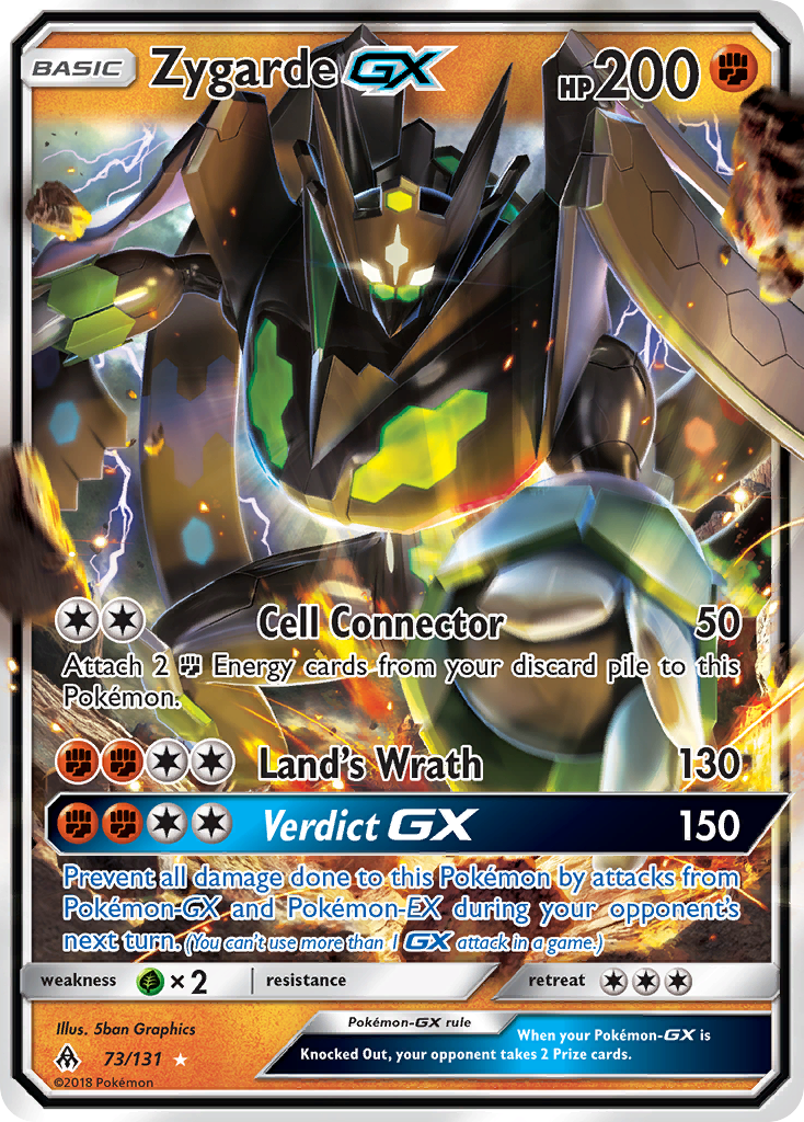 Zygarde GX (73/131) [Sun & Moon: Forbidden Light] | Mindsight Gaming