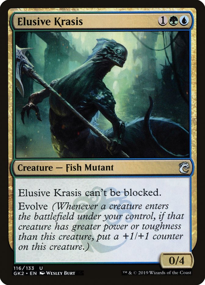 Elusive Krasis [Ravnica Allegiance Guild Kit] | Mindsight Gaming