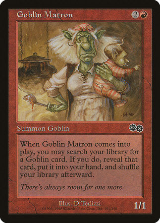 Goblin Matron [Urza's Saga] | Mindsight Gaming