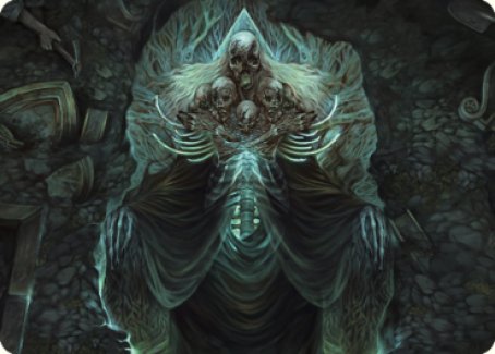 Myrkul, Lord of Bones Art Card (39) [Commander Legends: Battle for Baldur's Gate Art Series] | Mindsight Gaming