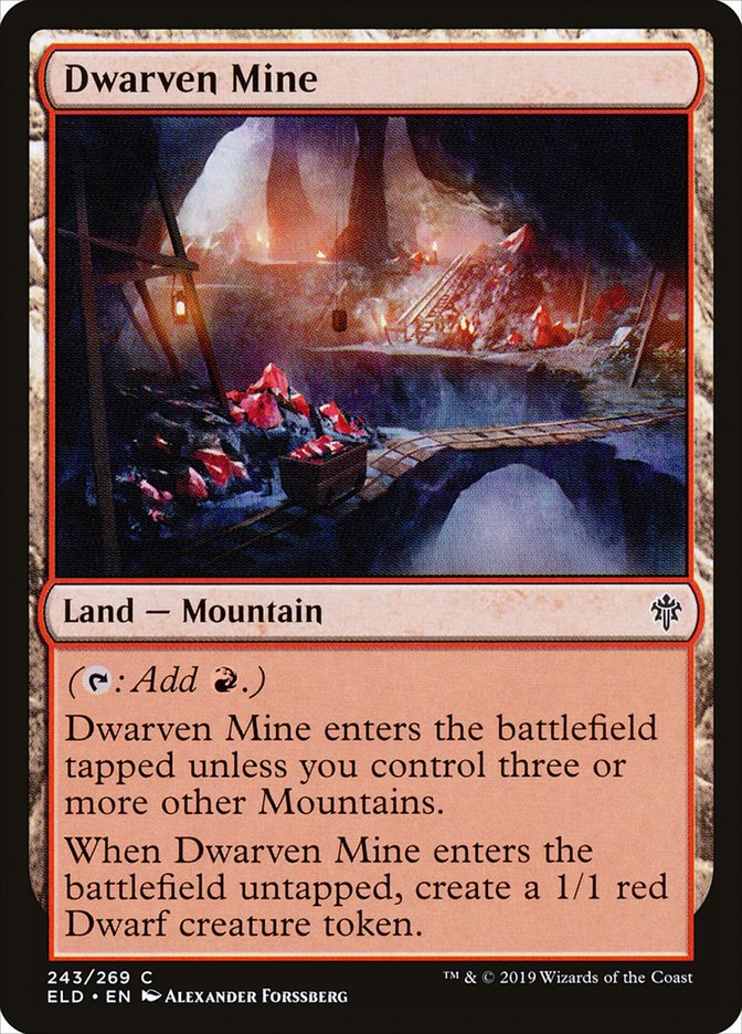 Dwarven Mine [Throne of Eldraine] | Mindsight Gaming