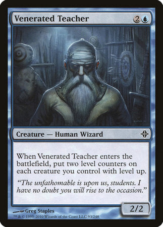 Venerated Teacher [Rise of the Eldrazi] | Mindsight Gaming