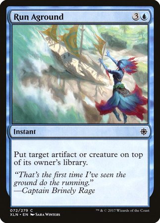 Run Aground [Ixalan] | Mindsight Gaming