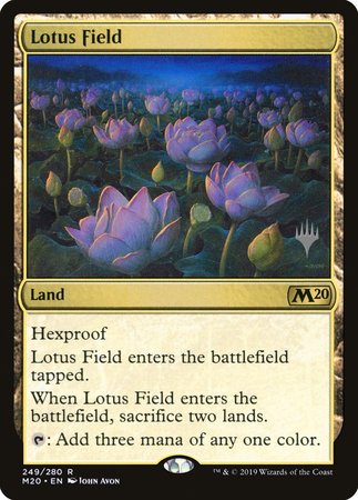 Lotus Field [Core Set 2020 Promos] | Mindsight Gaming