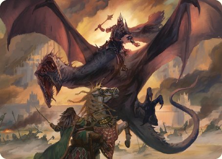 Witch-king, Bringer of Ruin Art Card [The Lord of the Rings: Tales of Middle-earth Art Series] | Mindsight Gaming