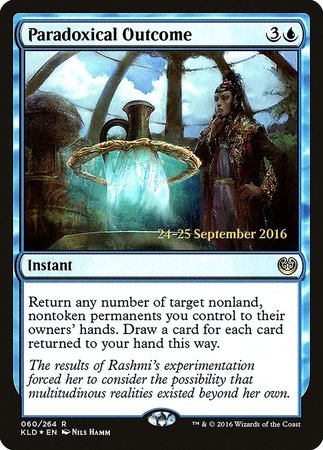 Paradoxical Outcome [Kaladesh Promos] | Mindsight Gaming