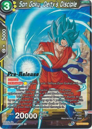 Son Goku, Deity's Disciple (BT12-089) [Vicious Rejuvenation Prerelease Promos] | Mindsight Gaming