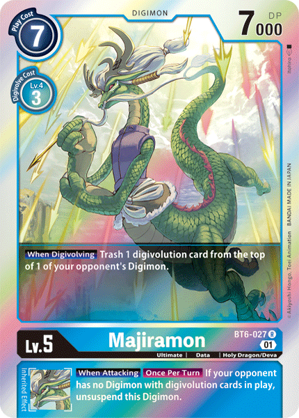 Majiramon [BT6-027] [Double Diamond] | Mindsight Gaming