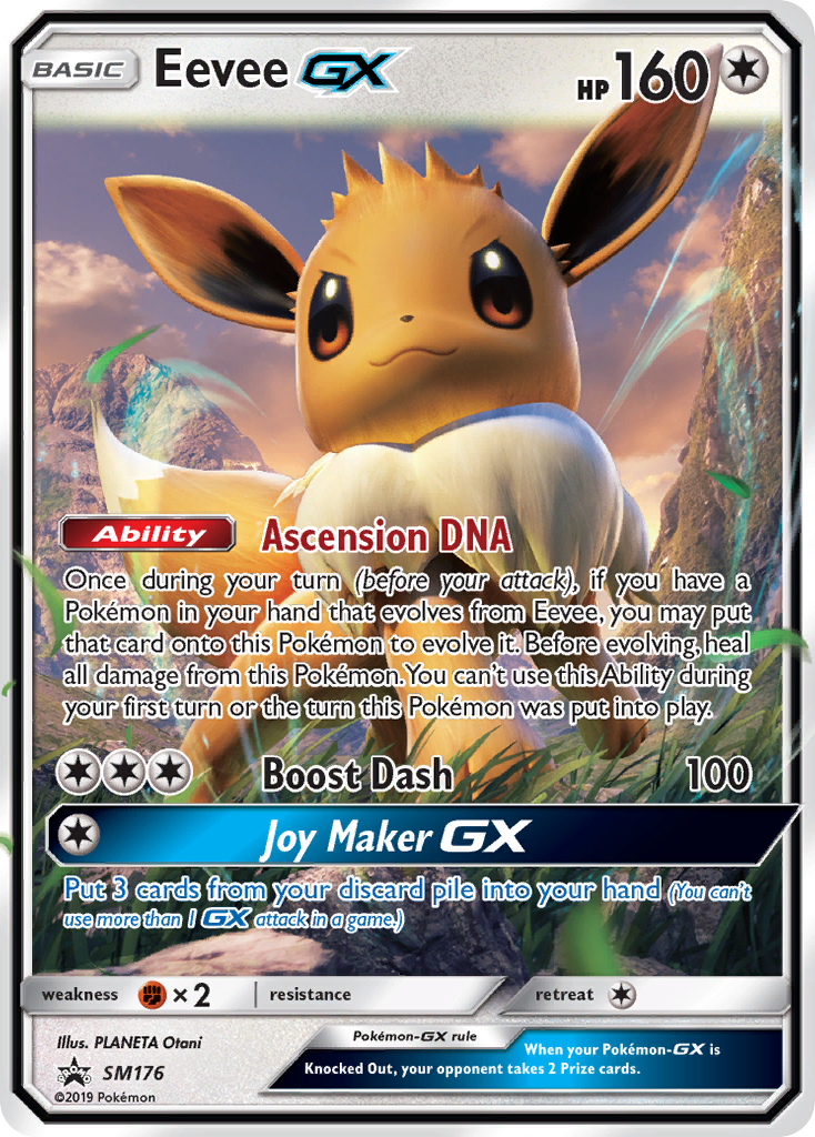 Eevee GX (SM176) [Sun & Moon: Black Star Promos] | Mindsight Gaming