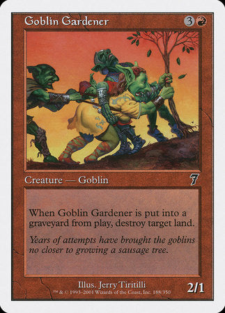 Goblin Gardener [Seventh Edition] | Mindsight Gaming