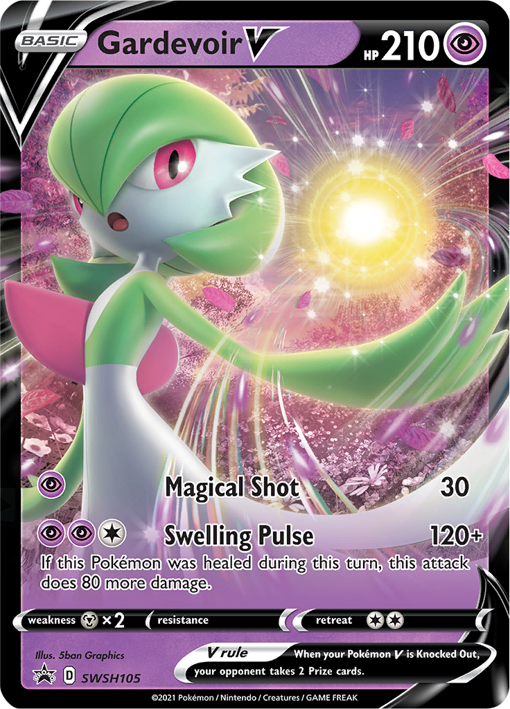 Gardevoir V (SWSH105) [Sword & Shield: Black Star Promos] | Mindsight Gaming