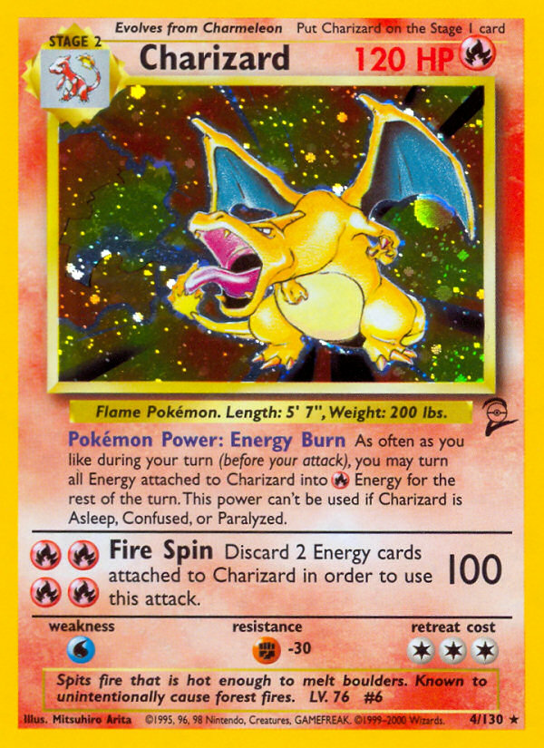 Charizard (4/130) [Base Set 2] | Mindsight Gaming