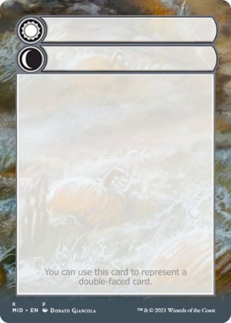 Helper Card (8/9) [Innistrad: Midnight Hunt Tokens] | Mindsight Gaming