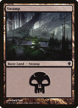 Swamp (347) [Commander 2013] | Mindsight Gaming