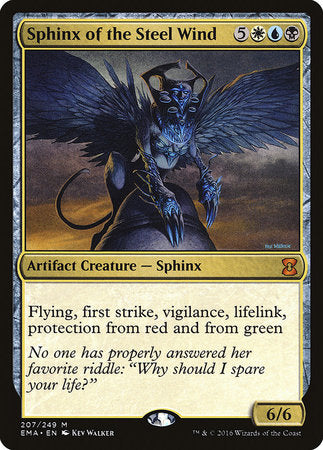 Sphinx of the Steel Wind [Eternal Masters] | Mindsight Gaming