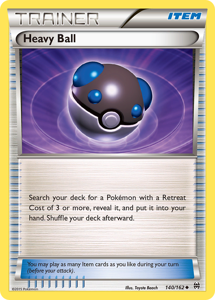 Heavy Ball (140/162) [XY: BREAKthrough] | Mindsight Gaming