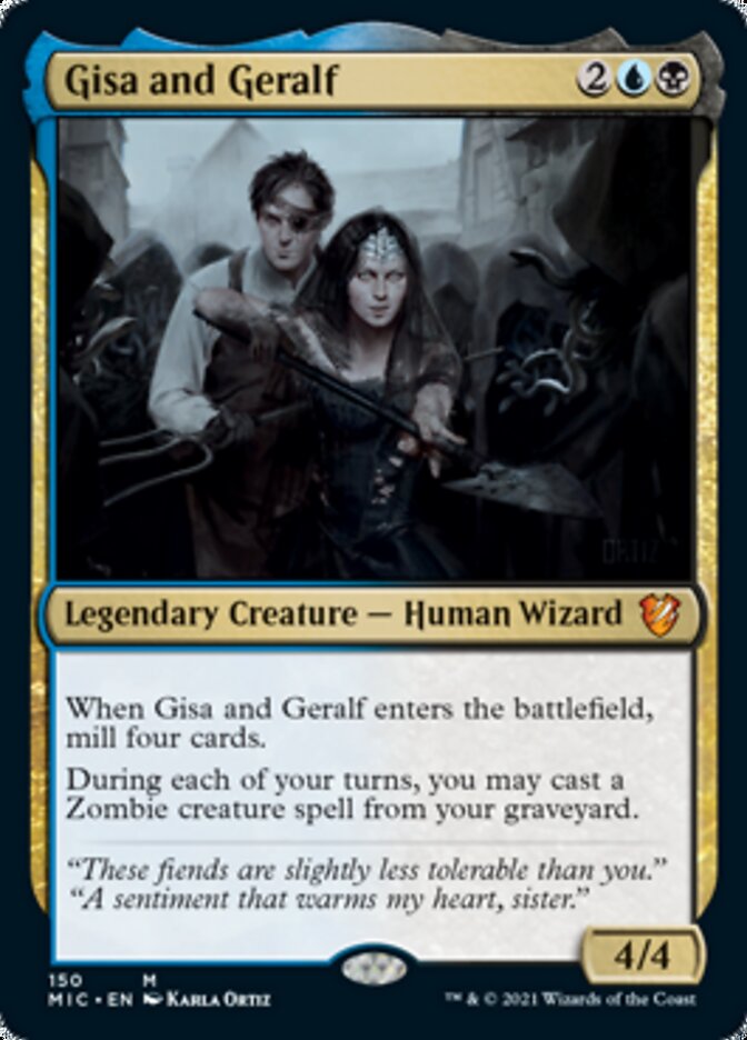 Gisa and Geralf [Innistrad: Midnight Hunt Commander] | Mindsight Gaming