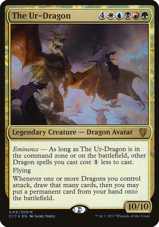 The Ur-Dragon (Commander 2017) [Commander 2017 Oversized] | Mindsight Gaming