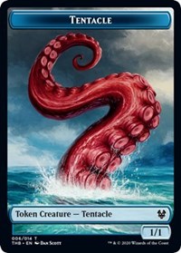 Tentacle // Satyr Double-sided Token [Theros Beyond Death Tokens] | Mindsight Gaming