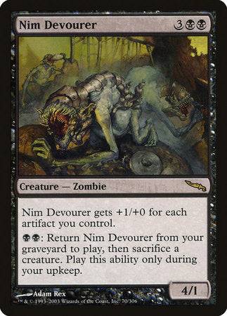 Nim Devourer [Mirrodin] | Mindsight Gaming