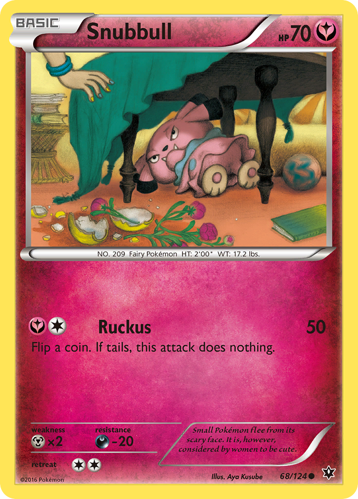 Snubbull (68/124) [XY: Fates Collide] | Mindsight Gaming