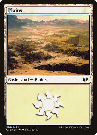 Plains (326) [Commander 2015] | Mindsight Gaming