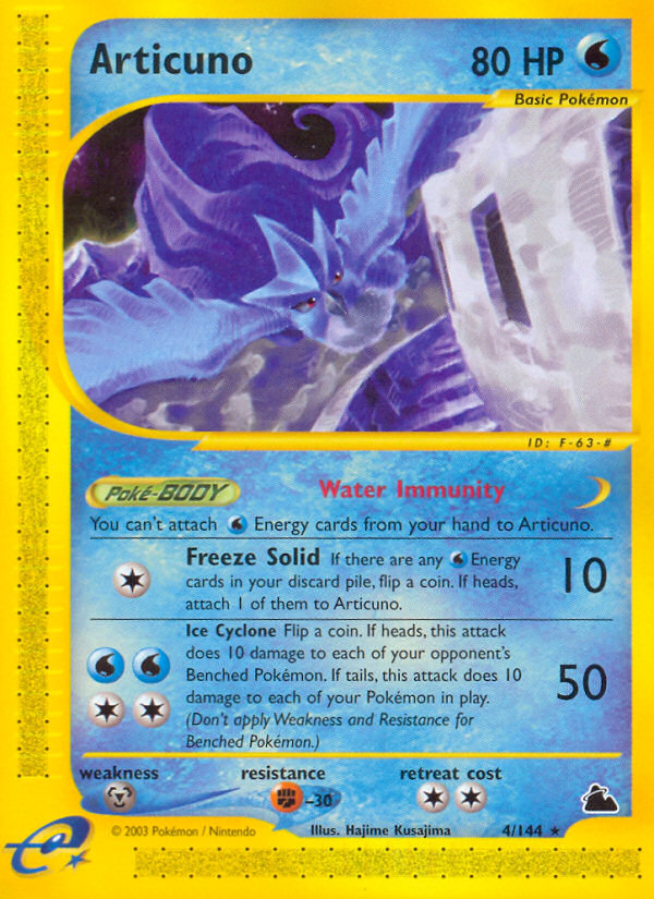 Articuno (4/144) [Skyridge] | Mindsight Gaming