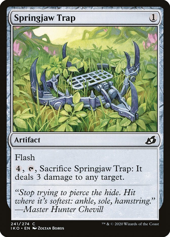 Springjaw Trap [Ikoria: Lair of Behemoths] | Mindsight Gaming