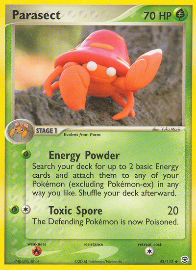Parasect (43/112) [EX: FireRed & LeafGreen] | Mindsight Gaming