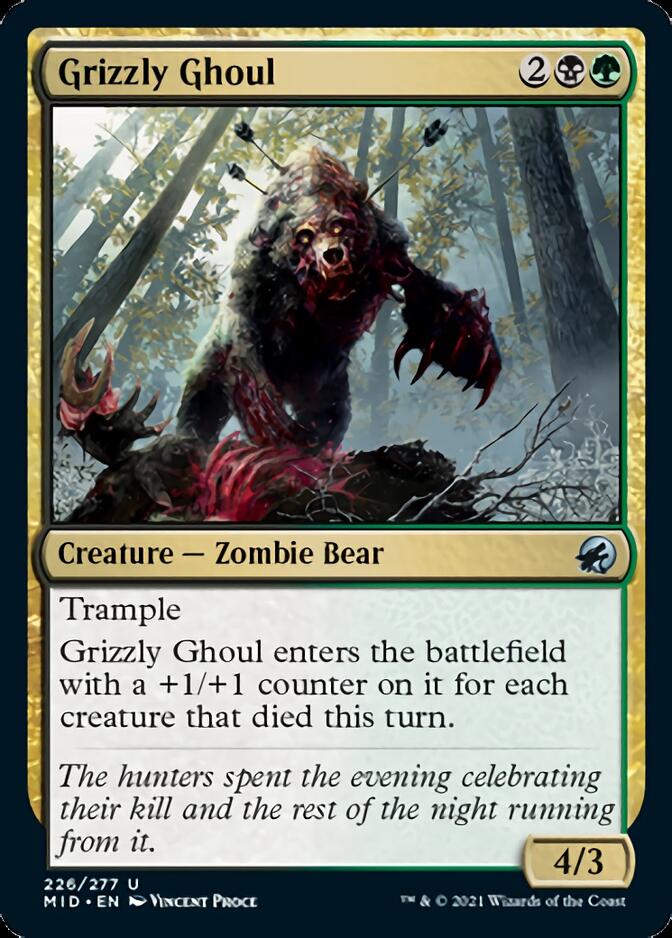 Grizzly Ghoul [Innistrad: Midnight Hunt] | Mindsight Gaming