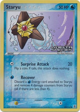 Staryu (85/113) (Stamped) [EX: Delta Species] | Mindsight Gaming