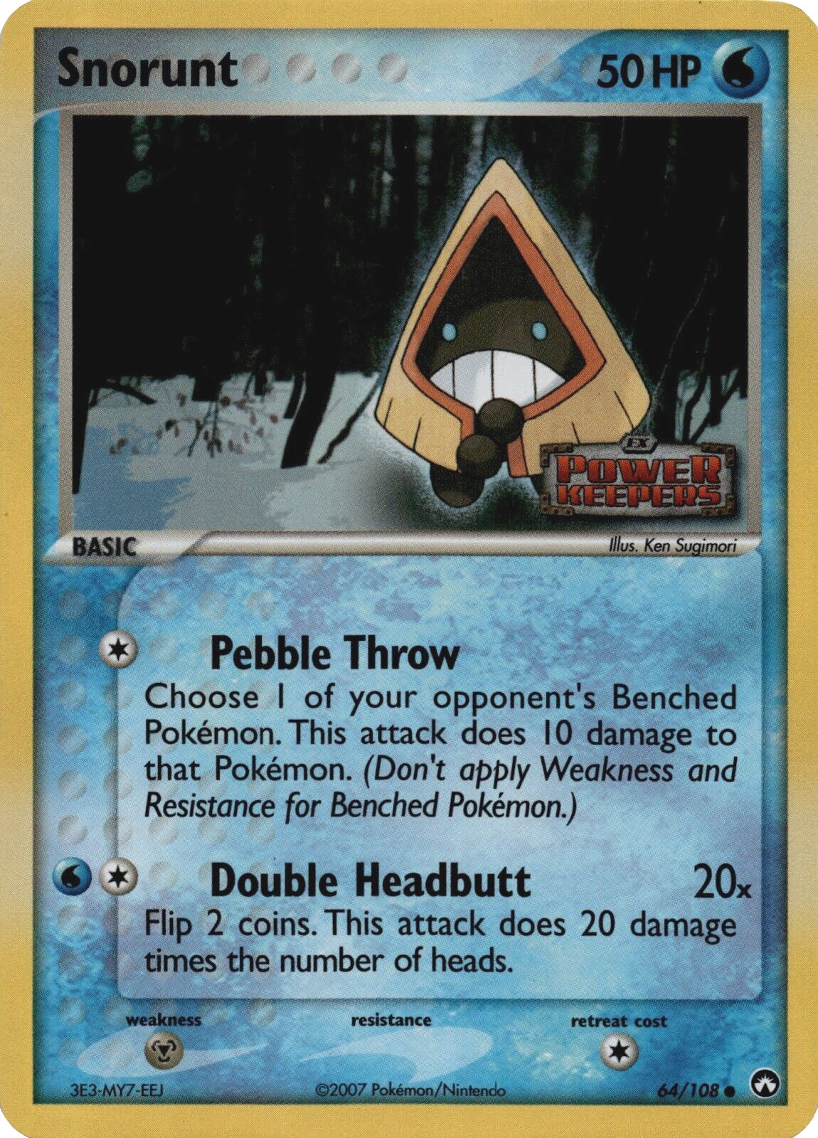 Snorunt (64/108) (Stamped) [EX: Power Keepers] | Mindsight Gaming