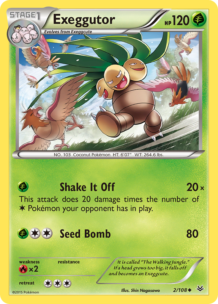 Exeggutor (2/108) [XY: Roaring Skies] | Mindsight Gaming