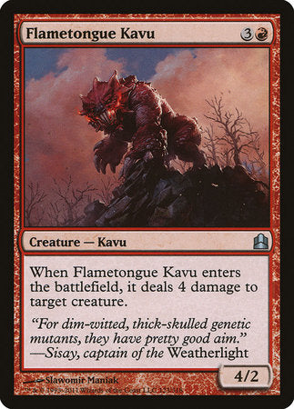 Flametongue Kavu [Commander 2011] | Mindsight Gaming