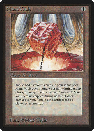 Mana Vault [Limited Edition Beta] | Mindsight Gaming