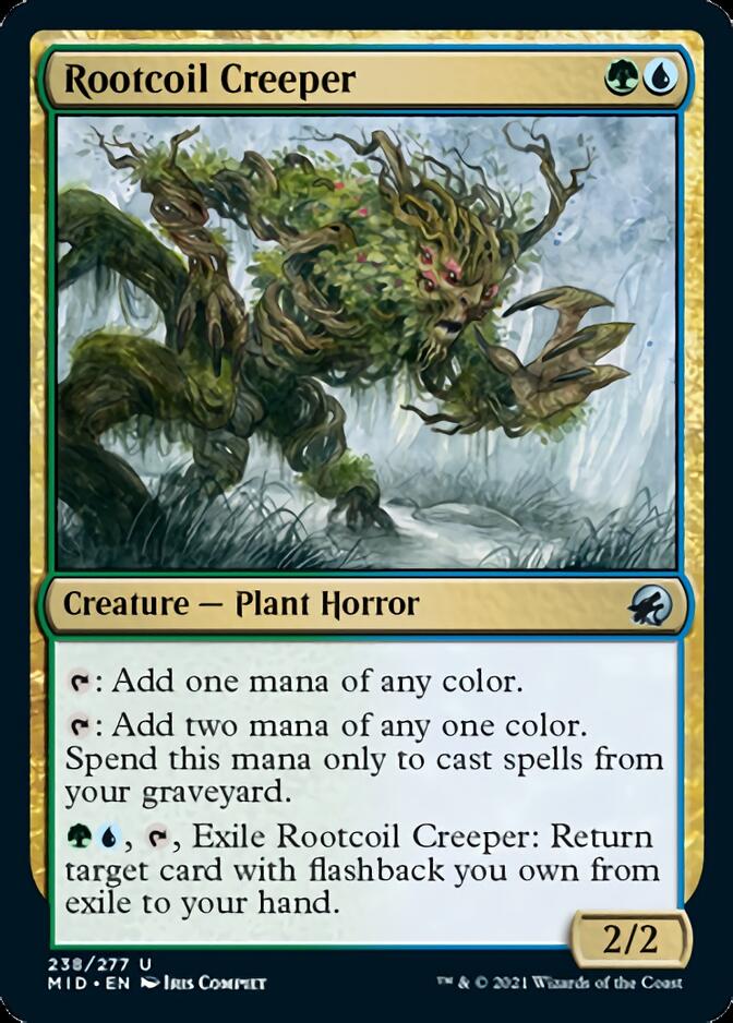 Rootcoil Creeper [Innistrad: Midnight Hunt] | Mindsight Gaming