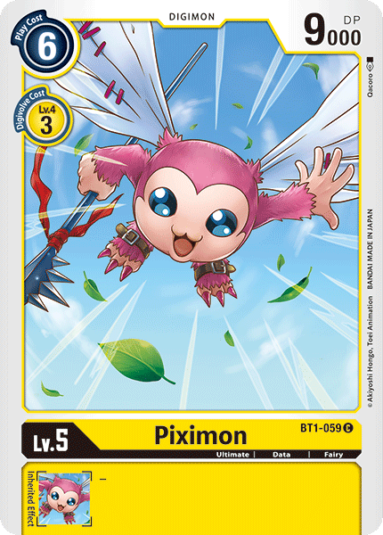 Piximon [BT1-059] [Release Special Booster Ver.1.0] | Mindsight Gaming