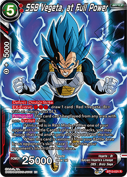 SSB Vegeta, at Full Power (Rare) [BT13-021] | Mindsight Gaming