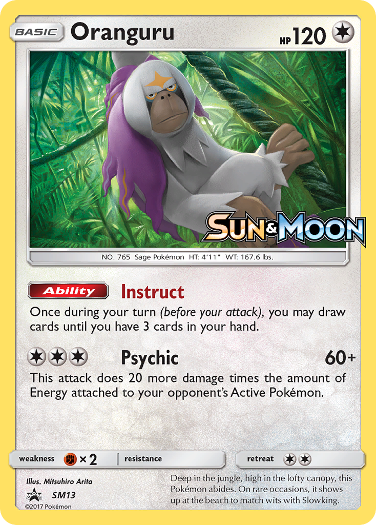 Oranguru (SM13) [Sun & Moon: Black Star Promos] | Mindsight Gaming