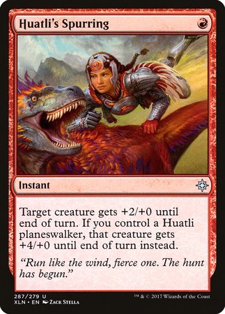 Huatli's Spurring [Ixalan] | Mindsight Gaming