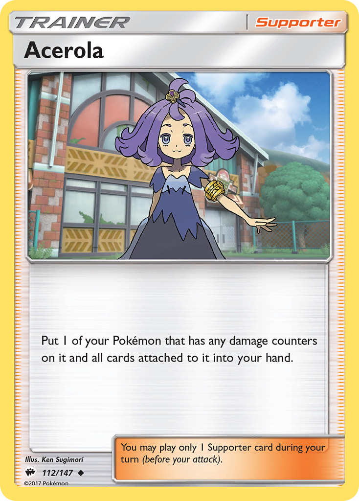 Acerola (112/147) [Sun & Moon: Burning Shadows] | Mindsight Gaming