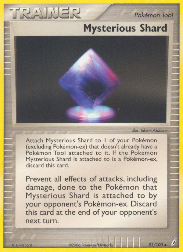 Mysterious Shard (81/100) [EX: Crystal Guardians] | Mindsight Gaming