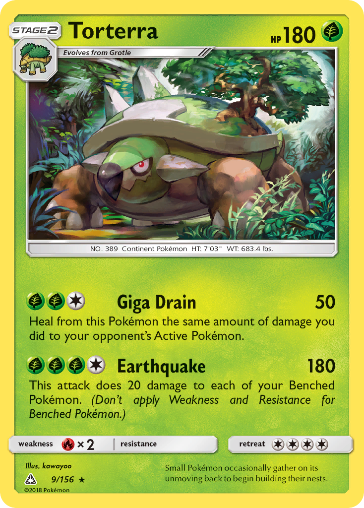 Torterra (9/156) [Sun & Moon: Ultra Prism] | Mindsight Gaming