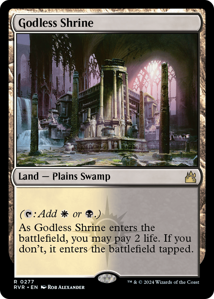 Godless Shrine [Ravnica Remastered] | Mindsight Gaming