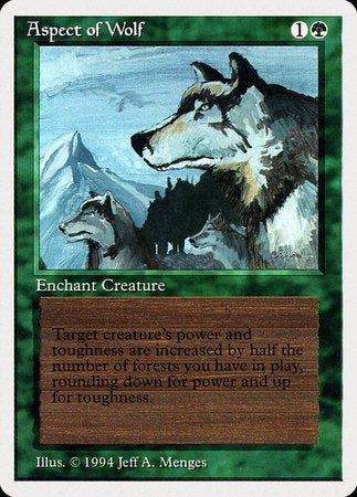 Aspect of Wolf [Summer Magic / Edgar] | Mindsight Gaming