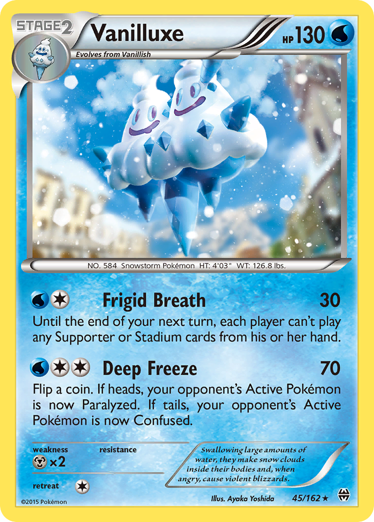 Vanilluxe (45/162) [XY: BREAKthrough] | Mindsight Gaming