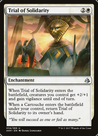 Trial of Solidarity [Amonkhet] | Mindsight Gaming