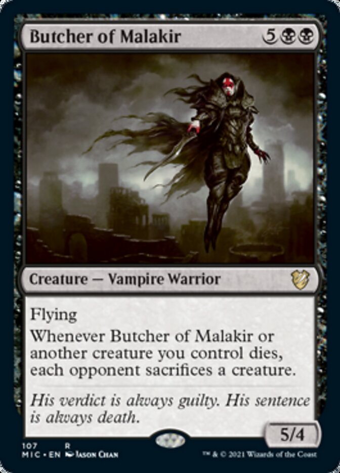 Butcher of Malakir [Innistrad: Midnight Hunt Commander] | Mindsight Gaming