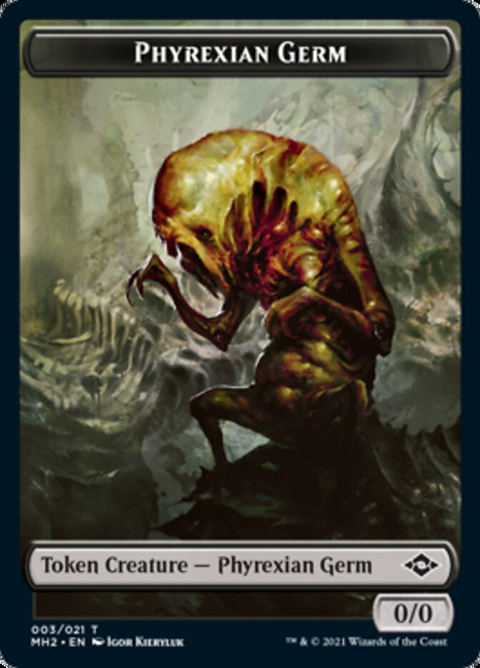 Phyrexian Germ Token [Modern Horizons 2 Tokens] | Mindsight Gaming